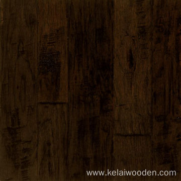 Hickory Distressed Solid Hardwood Floor